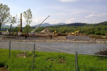 MVE Šalková - výstavba