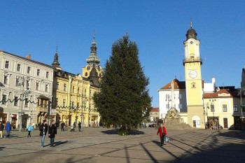 Vianocny stromcek, Banská Bystrica, 27.11.2013