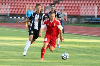 Futbal - FK Dukla Banska Bystrica - Spartak Myjava - 26.07.2014 Banska Bystrica