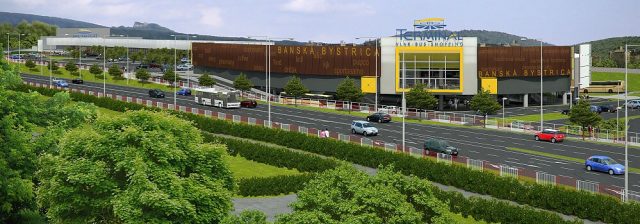 Terminal shopping center autobusova stanica Banska Bystrica