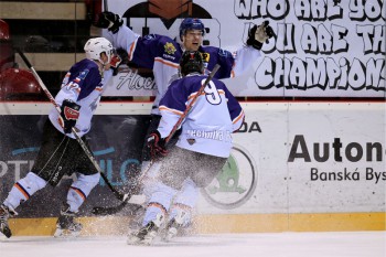 Hokej - EUHL play off - UMB Banska Bystrica vs. Technika Praha - 21.03.2016 - Banska Bystrica