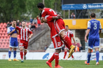 Futbal - DOXXbet liga - FK Dukla Banska Bystrica vs. FK Slovan Duslo Sala - 23.04.2016 - Banska Bystrica