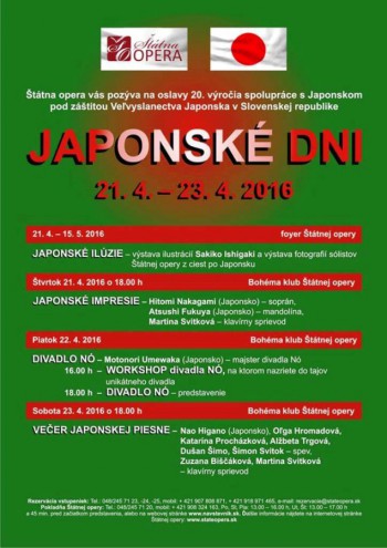 Japonské dni v opere