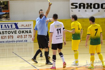 Futsal - Baraz o 1. ligu - MIBA Banska Bystrica vs. Levice - 13.05.2016 - Banska Bystrica