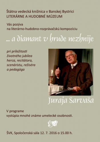 Jubilant Juraj Sarvaš