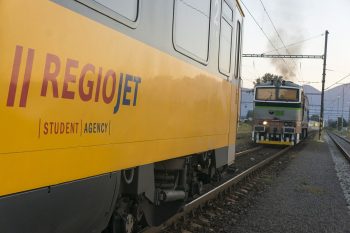 Regiojet, vlak, vlaky, zeleznica, Student Agency, prepoj Martin 2016 | BBonline.sk, ZVonline.sk